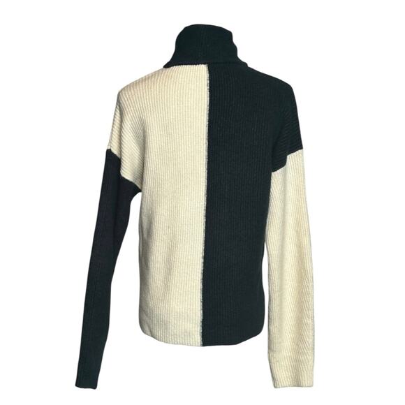 Abercrombie & Fitch Color Block Wool Blend Pullover Sweater Size XS - Picture 2 of 14